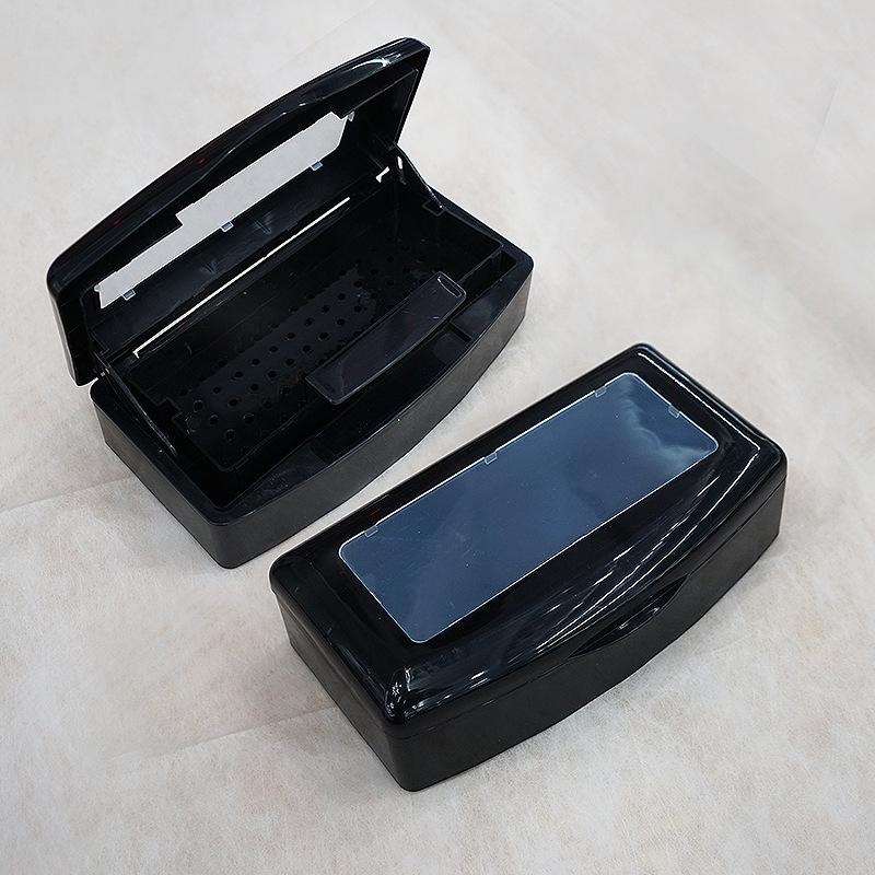 Nail Disinfection and Sterilization Box with Alcohol Filter