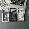 For Samsung Galaxy S22 Ultra 5G Bumper Case Hollow Snake Design TPU Phone Cover