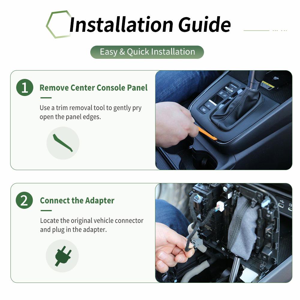 Chery Tiggo 8 2020-2024 Start-Stop Deactivator