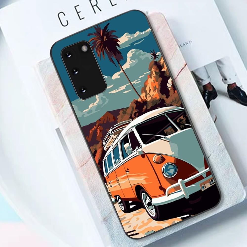 Classic Vintage Old Retro Car Phone Case For Samsung S 9 10 20 21 22 23 30 23 24 Plus Lite Ultra FE S10lite Fundas