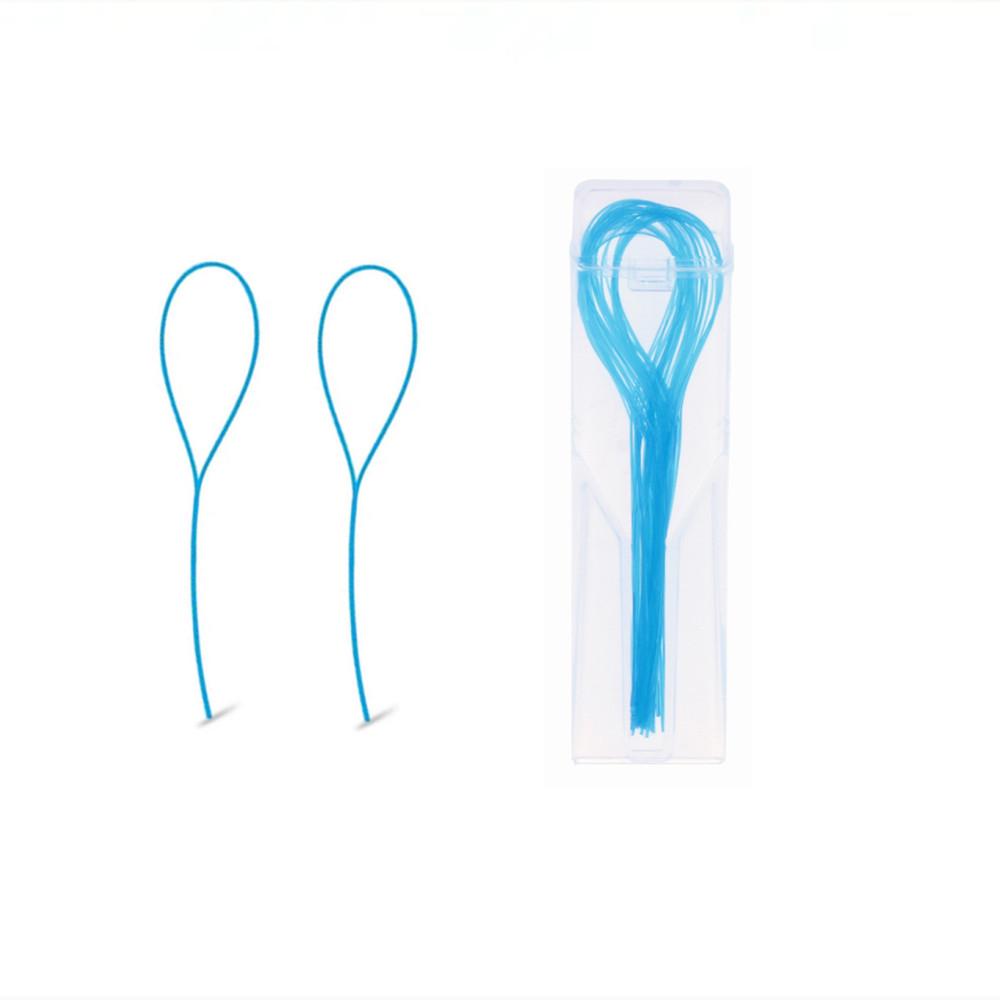 50-Piece Floss Needle Set for Braces, Orthodontic Wire, and Threaders
