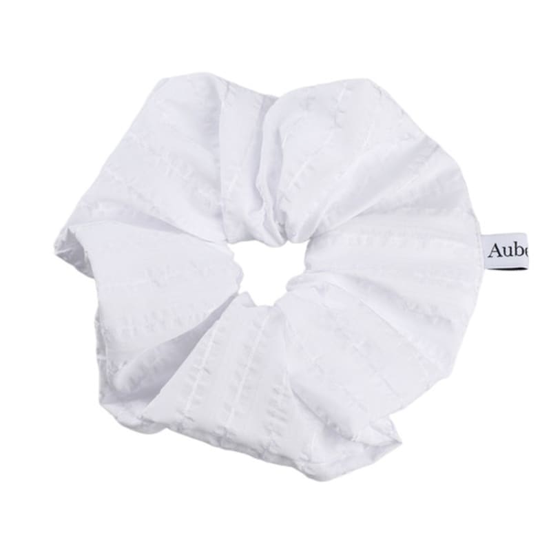 

Aube nuit Полосатый лазурный скраб для волос Белый L white