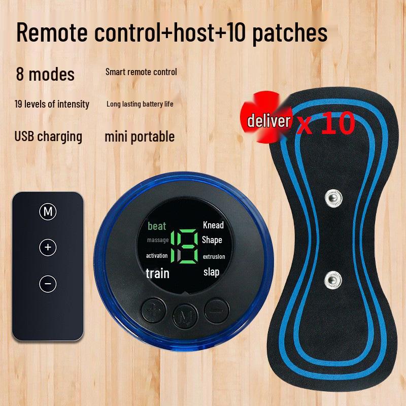 

Интеллектуальный портативный EMS-массажер для облегчения боли в шее и плечах Chinese Version