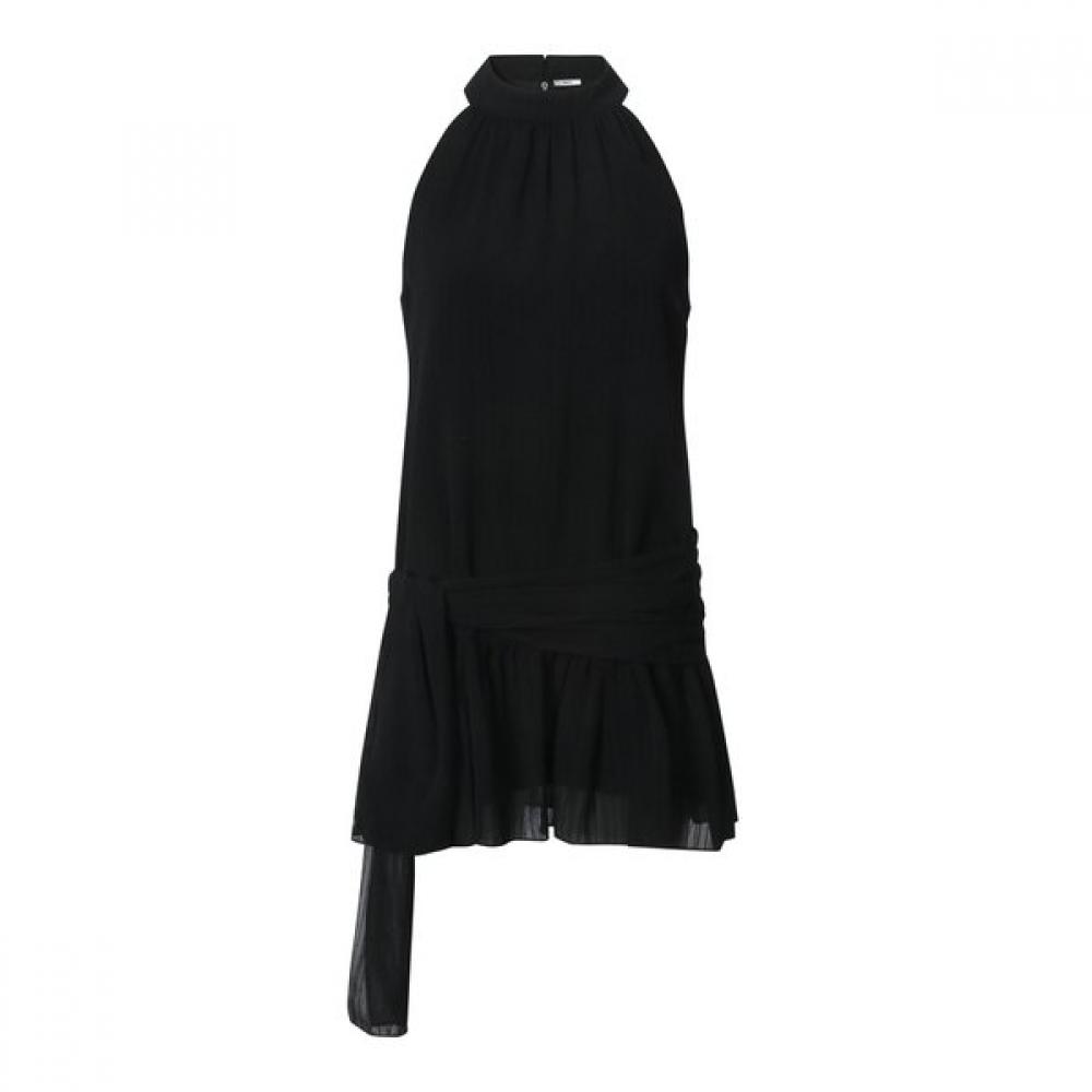 GGPX New York Halter Neck Chiffon Knot Mini Two Way Dress  Gq4op006f 