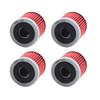 AHL Motorcycle Set of 4 Oil Filter Yamaha TW200 198