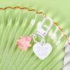 Cute Ghost Phone Charms Pendant Kawaii Love Heart Key Chain Bag Hanging Jewelry Kawaii Accessories For Women Girl Strap Lanyard