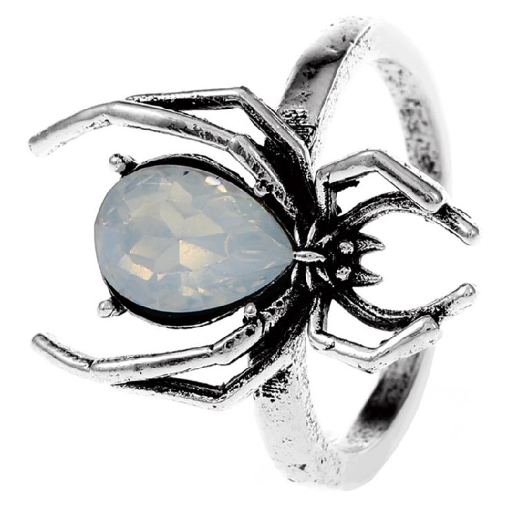 

Spider Shape Opening Adjustable Rings Alloy Material Finger Rings Gift for Women 1