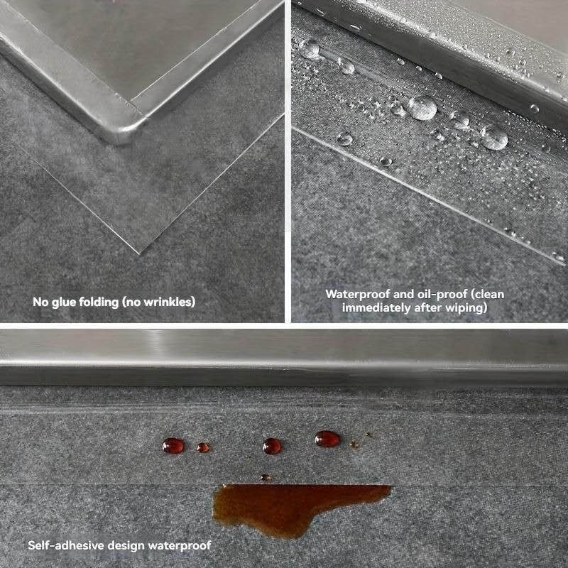 Waterproof and Stain-Resistant Kitchen Bathroom Sink Caulk Strip Transparent Tape 5M Single Side Self Adhesive Nano Tape