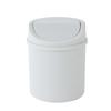 Nordic Simple Push-Type Desktop Trash Can with Lid for Household