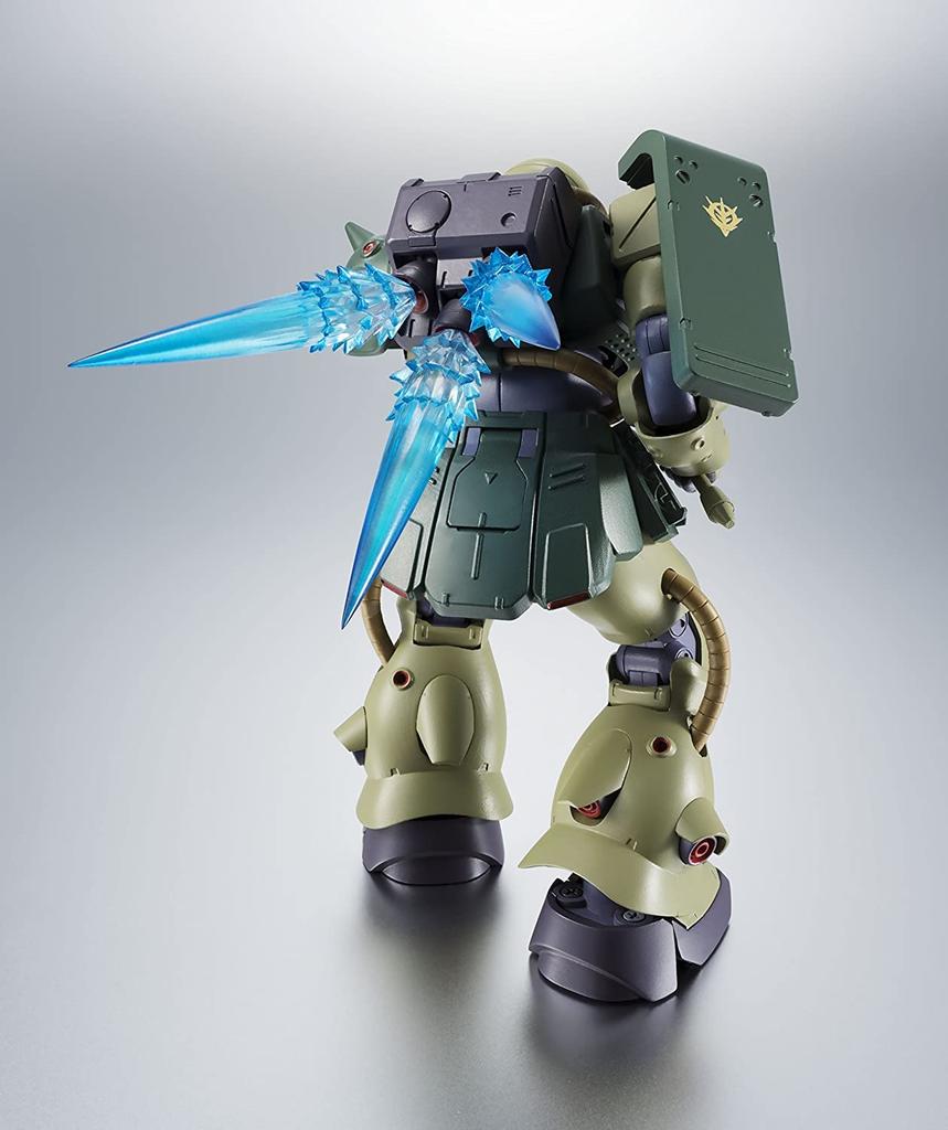 TAMASHII NATIONS ROBOT Spirits Mobile Suit Gundam 0080 War in the Pocket Zaku II Kai Figura móvil pintada de 125 mm [SIDE MS] MS-06FZ ver. ANIMO