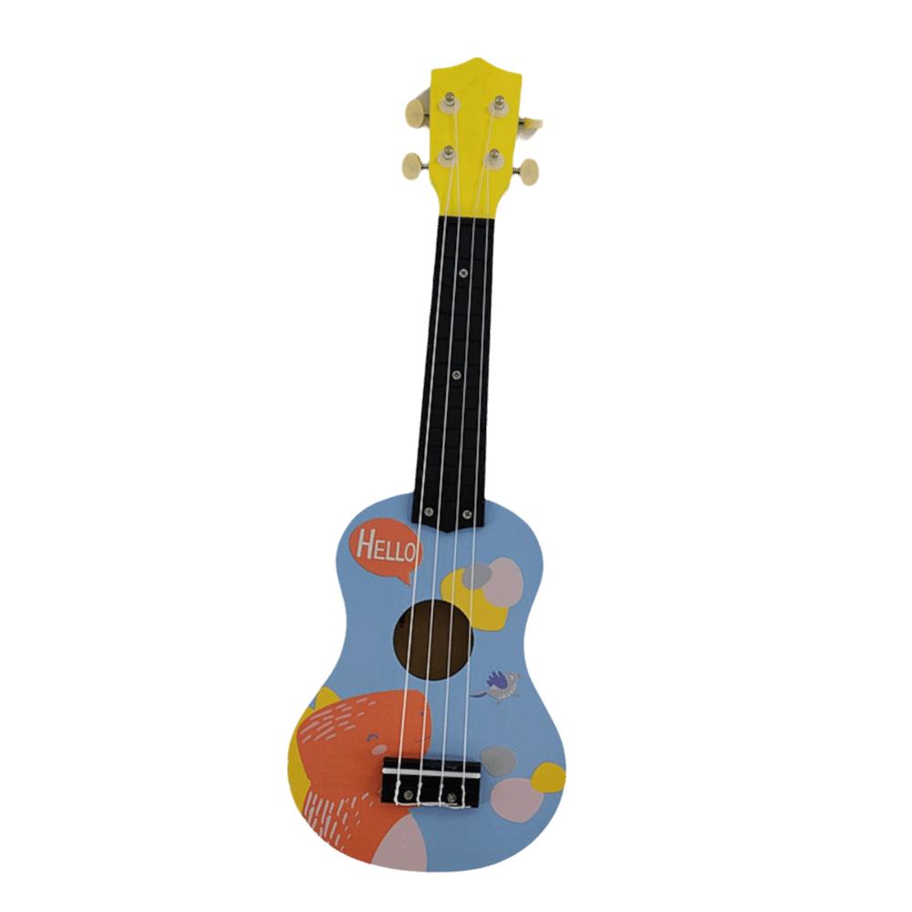 Full Wooden Barrel Body Mini Guitarra 4 Strings Beginner Ukulele Kids Ukulele  Musical Awakening