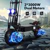 TOURSOR E5B Faltroller für Erwachsene: 6000W, 85km/h, 120km Reichweite, 60V40AH Akku, 11-Zoll Offroad-Reifen