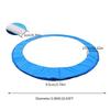 10/12 Feet Trampoline Protection Mat Trampoline Safety Pad Round Spring Protection Cover Waterproof Pad Trampoline Accessories