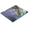 Stylish and Durable Glass Board with Herbs and Spices Print 60x52 Cm