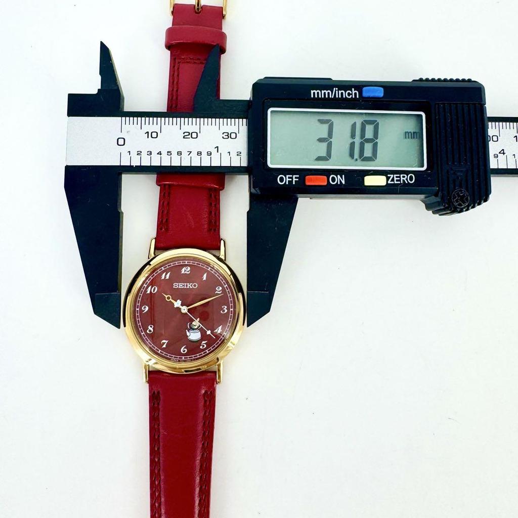 [GEBRAUCHT] Seltene limitierte Edition SEIKO MOOMIN Kleine My Uhr mit Batterie