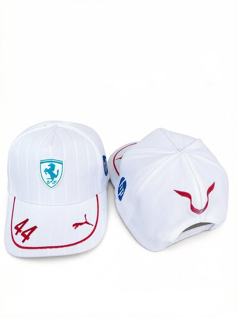 Trendy 4S Racing Cap: Adjustable Sunshade/Baseball Cap with Red Embroidery for Men & Women