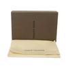 Used LV Logo Embossed Black Card Case with Gusset, Bifold, Epi Noir, 12564 Porte Monnaie Simple M63412 7943, Unisex