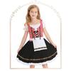 Kids Girls German Bavarian Oktoberfest Costume,Beer Costume Dirndl Dresses for Halloween and Beer Festival Carnival