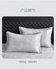 Thickened high-end A-class double PE high cooling cooling mat three piece set large jacquard ice silk mat cooling mat student dormitory mat