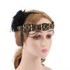 Vintage Cosplay Dress Headwear Fascinator Gatsby Headpiece Retro Masquerade Hair Band  Halloween
