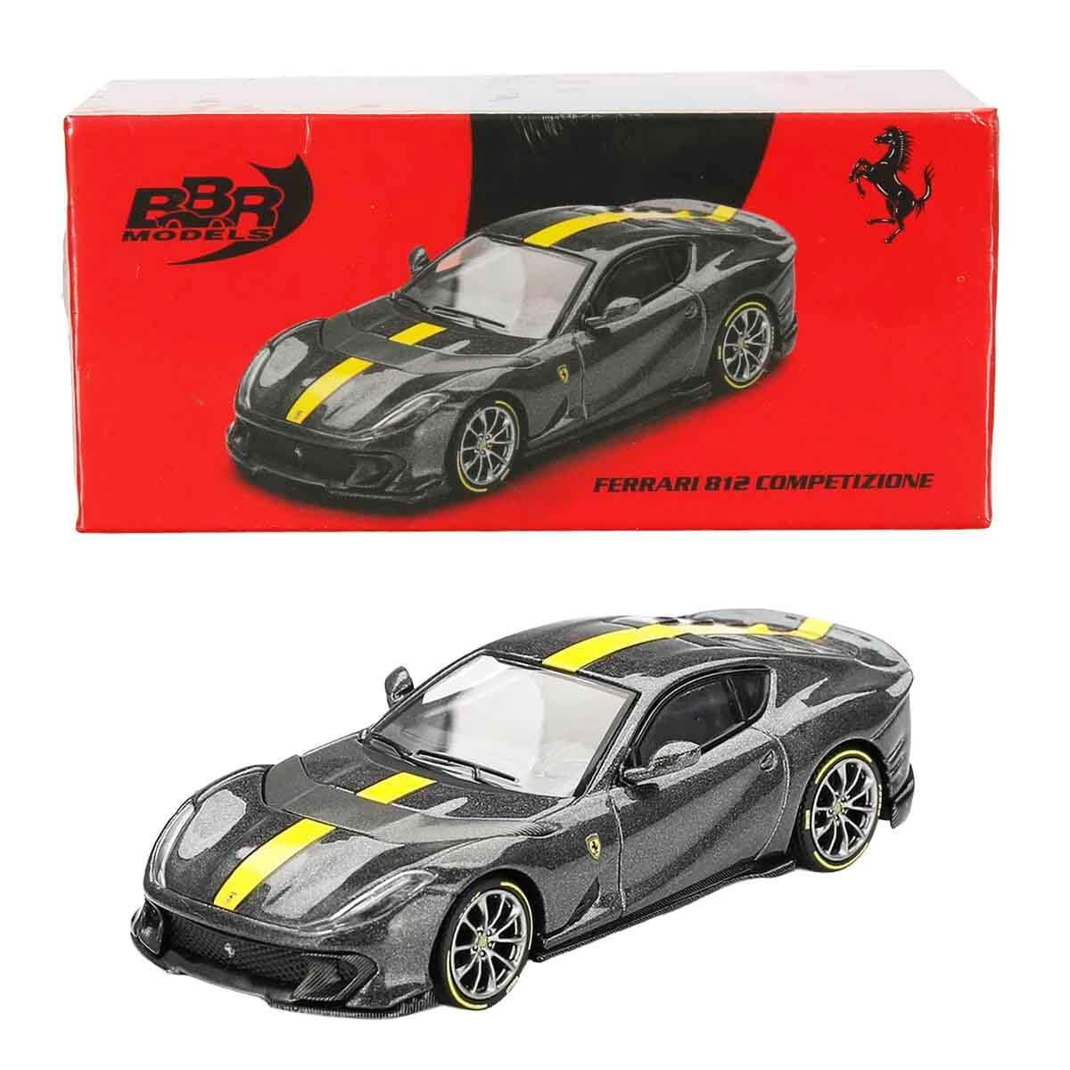 

Sunrich BBR 1/64 Scale Ferrari 812 Competition Giallo Competizione Finished Product BBRFER64009