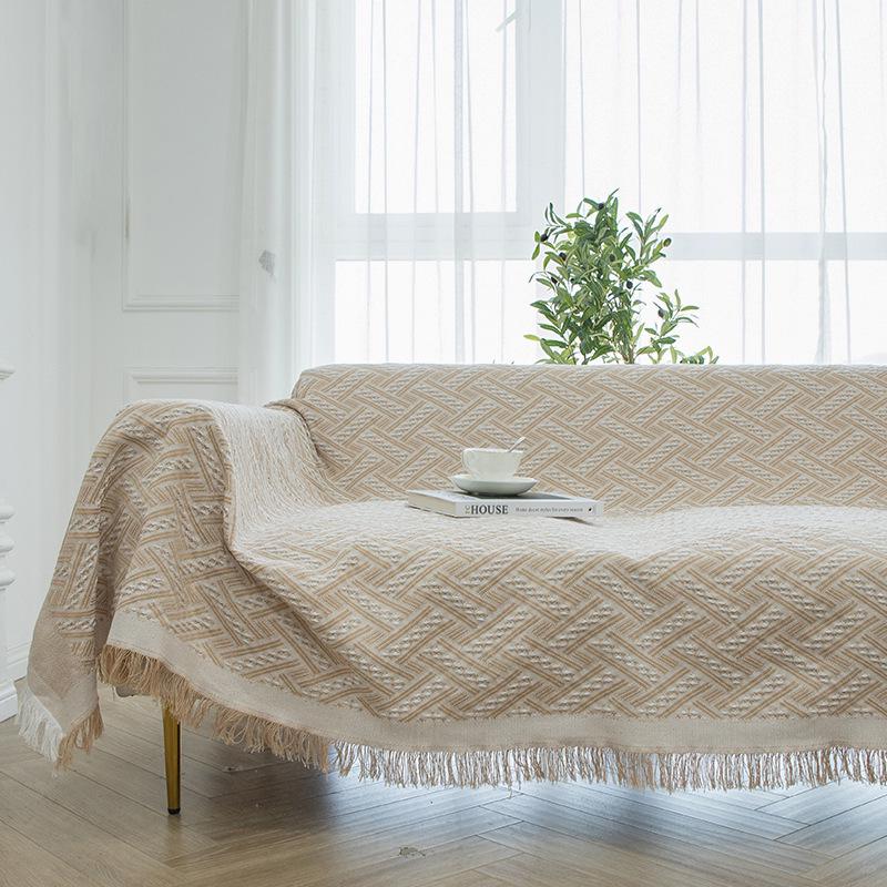 High-End Universal Sofa Slipcover: Stylish, Anti-Scratch, One-Piece Design for All Seasons