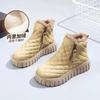 2025 New Cotton Shoes Men's and Women's Comfortable Warm Cotton Boots Piled Thickened Snow Boots Couple Casual Cotton Shoes