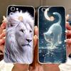 Clear Casing For Oppo F5 CPH1723 CPH1727 Cover For Oppo F5 Youth Case CPH1725 Luxury Butterfly Love Fashion Cool Lion Painted