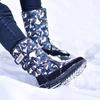 Big Size 46 47 Men Snow Boots Winter Female Boots Thick Plush Waterproof Non-slip Thigh High Boots Warm Fur Lovers Winter Shoes