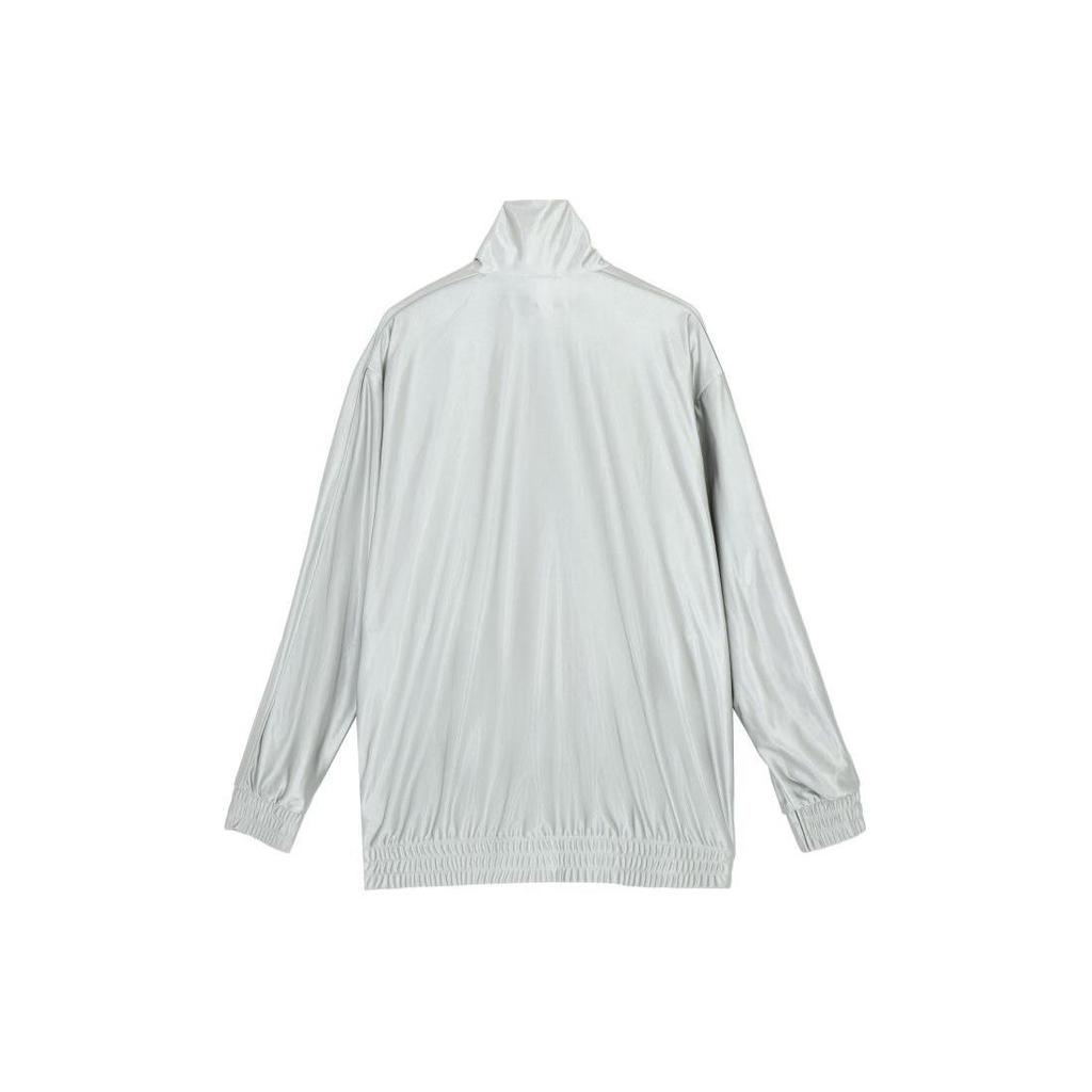 Puma Borussia Dortmund T7 Nadměrná metalická bunda Unisex bunda Světle šedá 627195-01