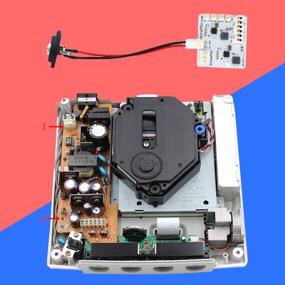 DreamPSU Rev2.0 DC Console Original Power Supply 12V Power Supply Adapter Replace Plug Adapter Kit for SEGA Dreamcast