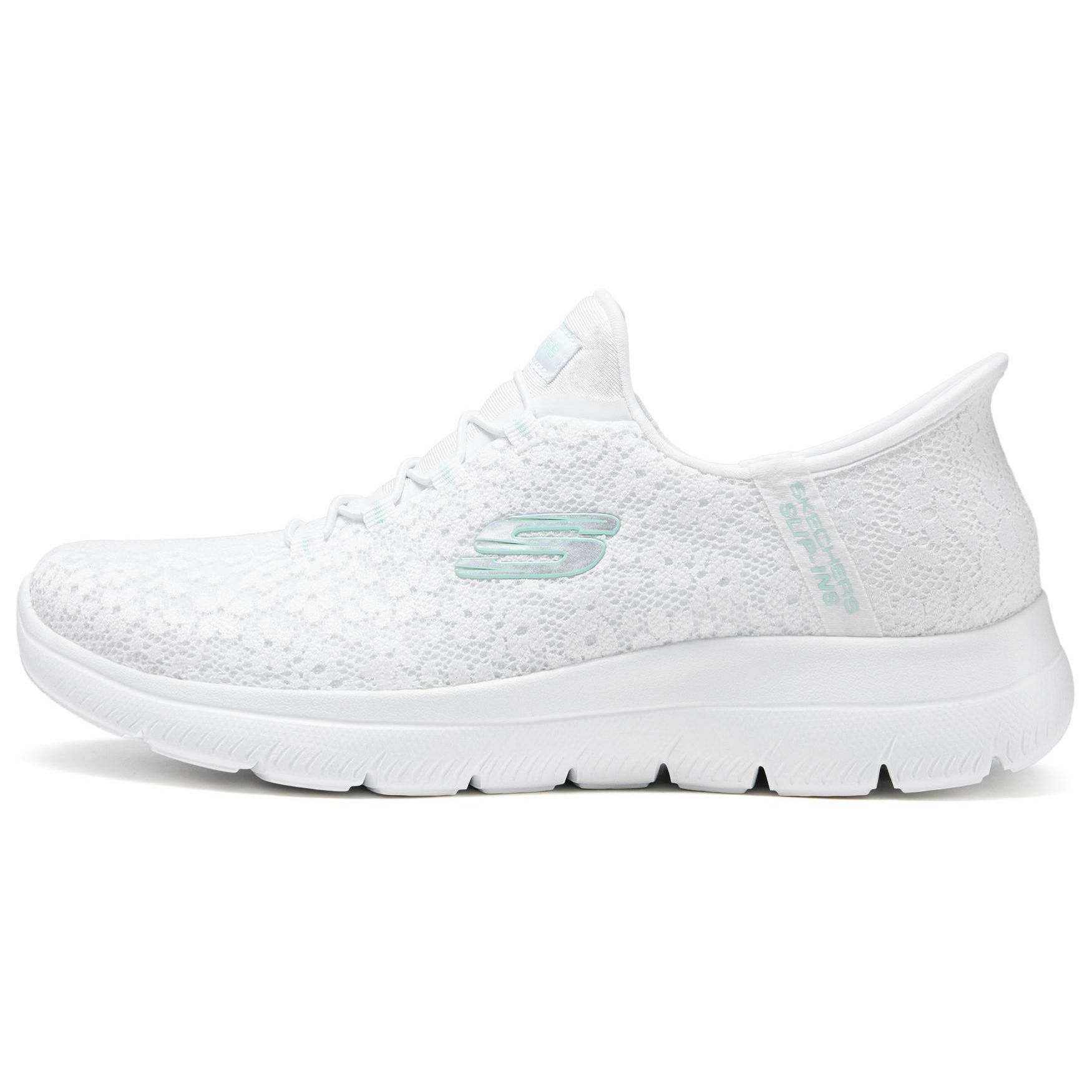 Skechers Casual Shoes Shock Absorbing Durable Low Top Women sneaker White 150125-WHT 37.5