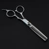 Slanted Tail Carbon and Stainless Steel Hairdressing Scissors and Thinning Shears