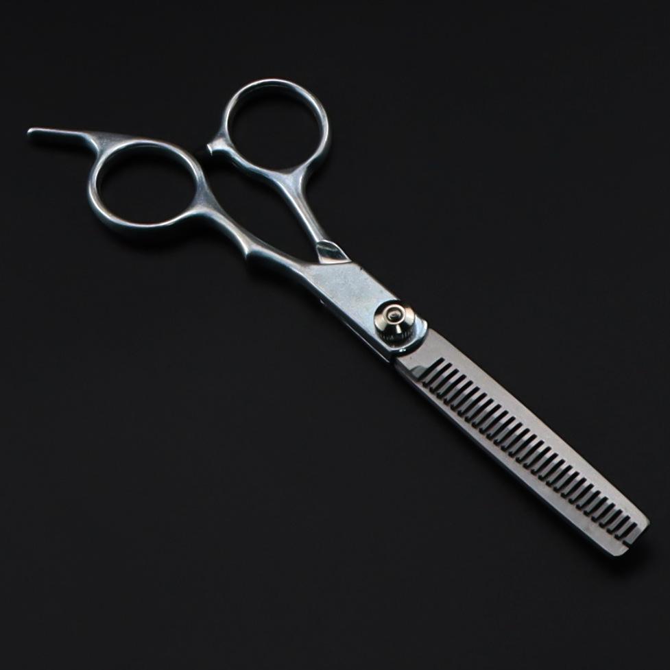 Slanted Tail Carbon and Stainless Steel Hairdressing Scissors and Thinning Shears