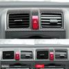 For Honda CRV 2007 2008 2009 2010 2011 Accessories Carbon Fiber Car Center Control Air Condition Vent Outlet Frame Cover Trim