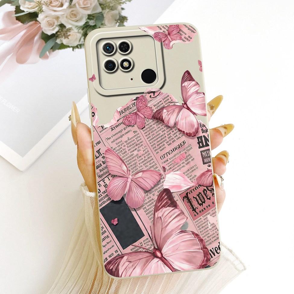 For Redmi 10C 4G Case Cover Silicone Luxury Fashion Cool Kawaii Cute Painted Phone Casing 220333QAG 220333QBI 220333QNY 220333QL