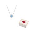 Swarovski Cubic Zirconia Necklaces Womens Blue