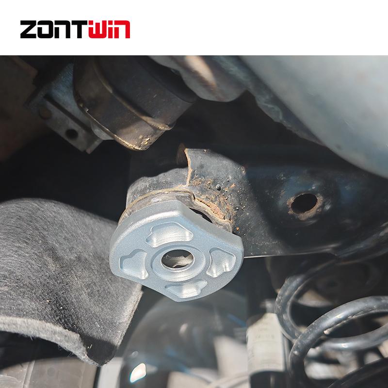 4Pieces/set Subframe Rear Axle Rigid Collar For Upper & Lower Dogbone Mount insert VM MQB/PQ35/PQ46 Forged Aluminum alloy