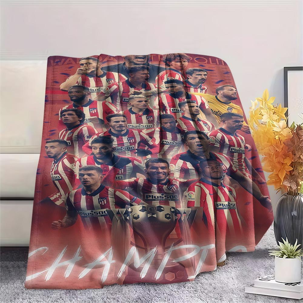 Bilbao Print FlAannel Blanket, High Quality Comfortable for All Seasons, Home Decor, Warmth and Comfort