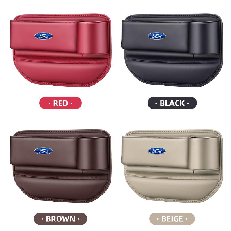 Car Seat Crevice Storage Box Seat Gap Slit Pocket Catcher Organizer Car Interior Accessories For Ford Escape C520 ZC/ZD C520N C519