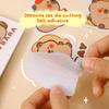 30Sheets Creative Funny Capybara Stickers Toy Kawaii Fashion Stickers Diy Cartoon Lovely Capybara Stickers Children Gifts