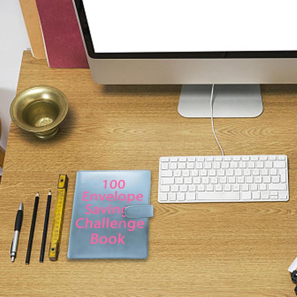 111 Envelope Challenge Binder, Easy Cash Budget Organizer with Envelopes, Money Saving System for Financial Planner Home Office