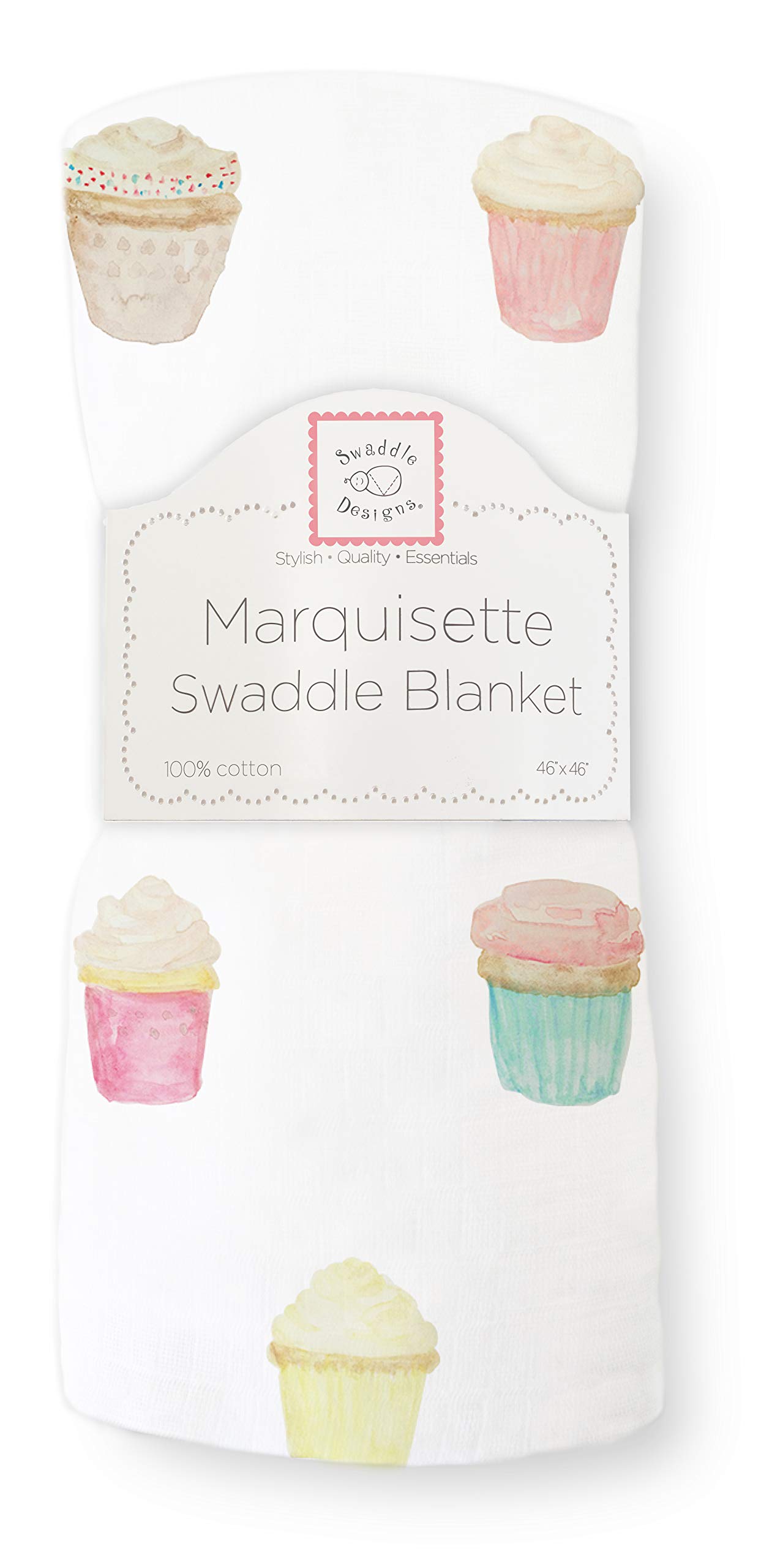 

Swaddle Designs Swaddle Swaddle Designs Japanese Marquisette Swaddle Cupcake Pattern Cupcake 0 Months [Genuine Product] SD-521MC ~ SD-521MC