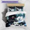 3pcs Toothless Cover Set - Personalized Name, HD Printed Bedding with 1 Cover and 2 Pillowcases - Perfect for Home Decor, Easy Care