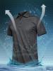 Casual for Sweat Polo Short Large Dark XL [TACVASEN] T-shirt Men, Absorbent, Polo, Outdoor, Shirt, Comfortable, Sleeve, Golf, POLO, Business, Tops,