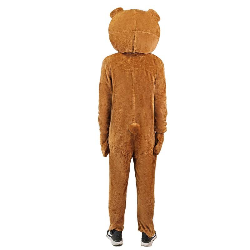 Cartoon Bear Mascot Costume Performance Dress Events Role Play Outfit Adults