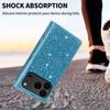 For iPhone 17 Pro Case Starry Sky Carving Leather Wallet Phone Cover with Wrist Strap