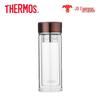 Thermos Double-Layer Glass Tea Infuser Bottle