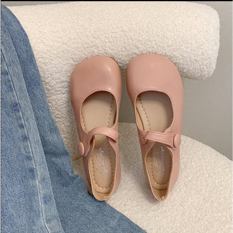 Fashion 2025Moccasins Ladies Footwear Round Toe   Jane Flat Shoes Deals Casual Walking Aesthetic Cotton High Quality Cheap