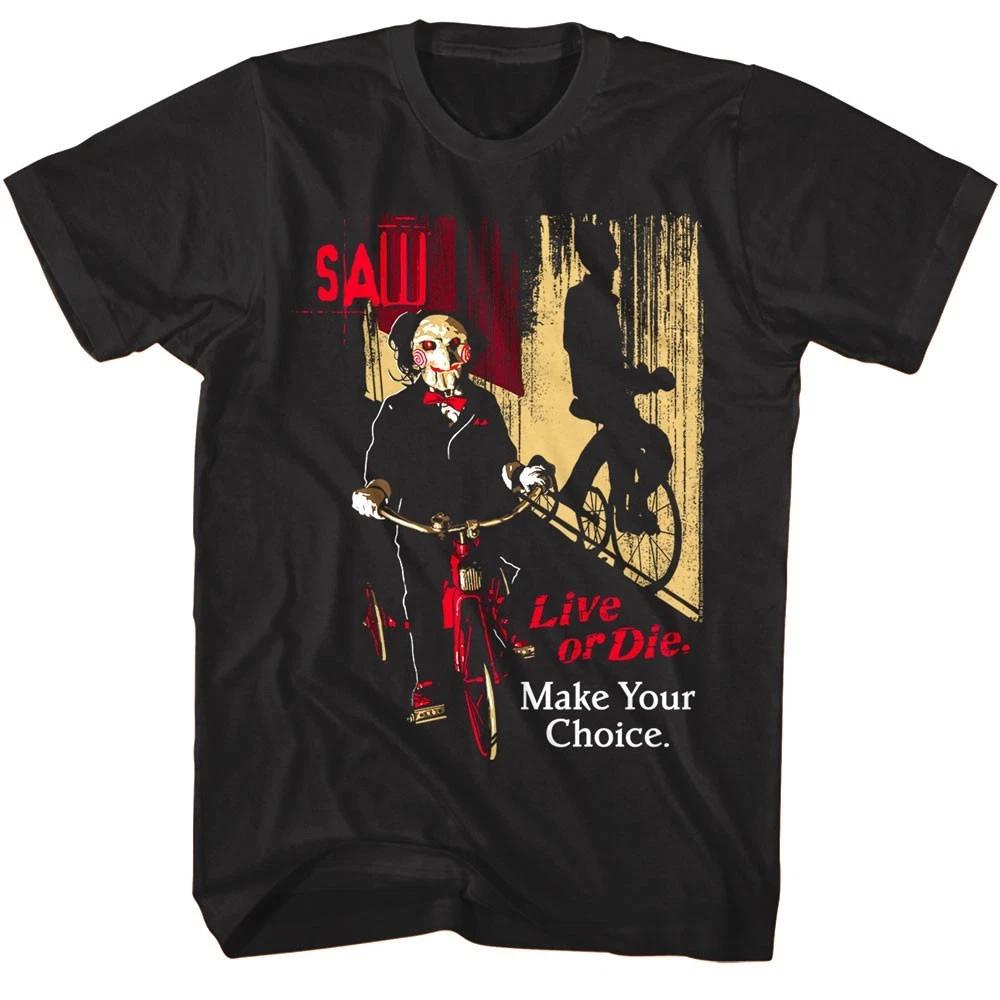 SAW Jigsaw on Bicycle Men s T Shirt XXL